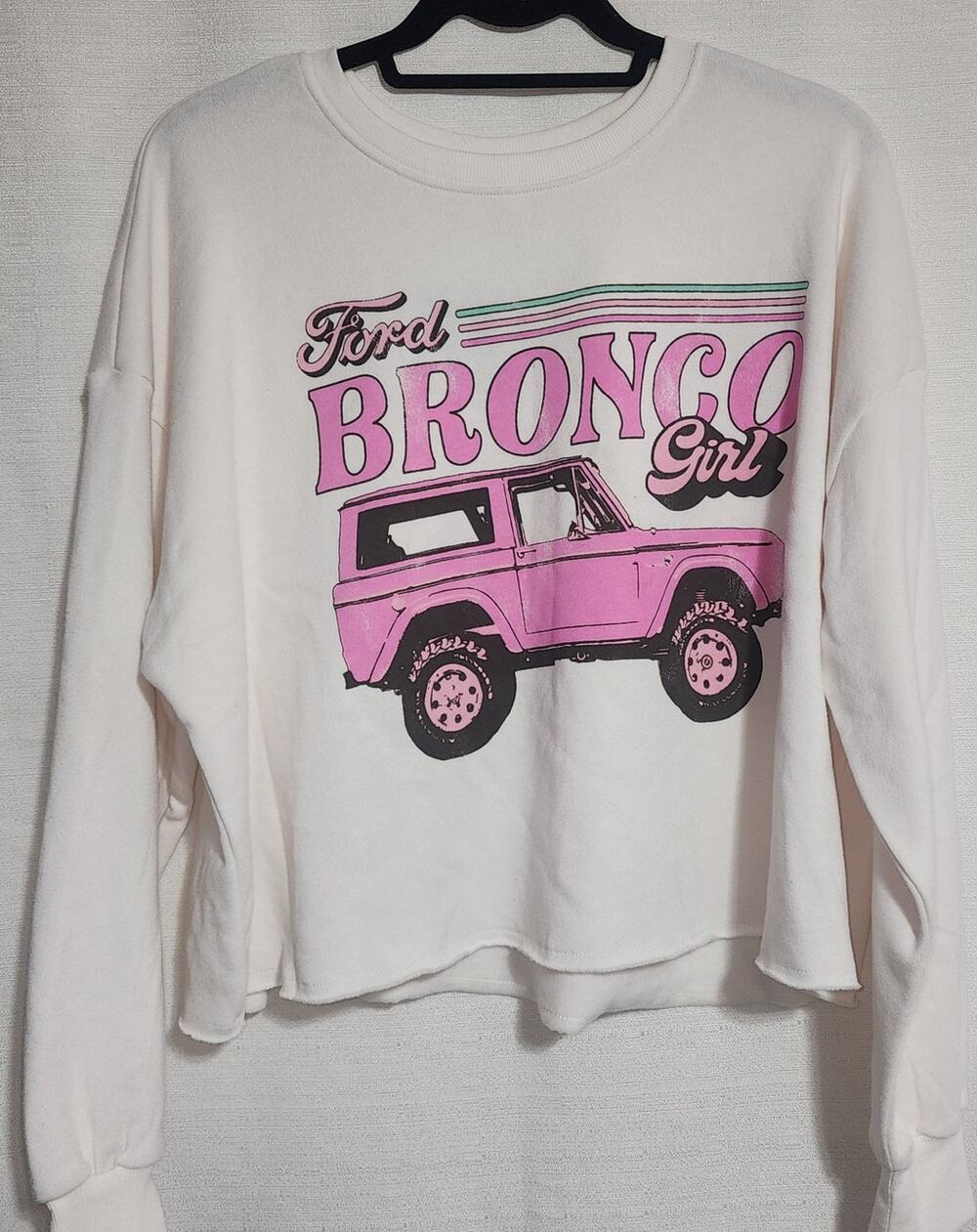 Ford Bronco women's faded sweatshirt Large